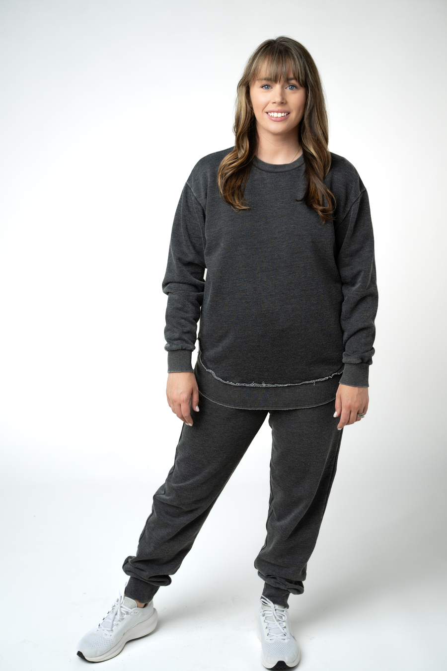 WAREHOUSE ONLY Vintage Wash Joggers - Black