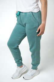 WAREHOUSE ONLY Vintage Wash Joggers - Teal