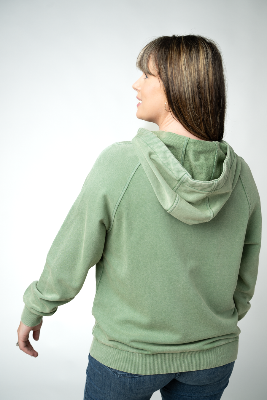 WAREHOUSE ONLY Ryker Vintage Wash Hoodie- Olive