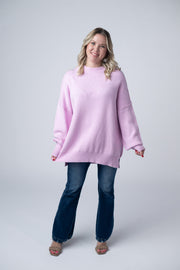 WAREHOUSE Aurora Cozy Sweater - Lilac