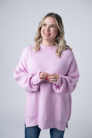 WAREHOUSE Aurora Cozy Sweater - Lilac