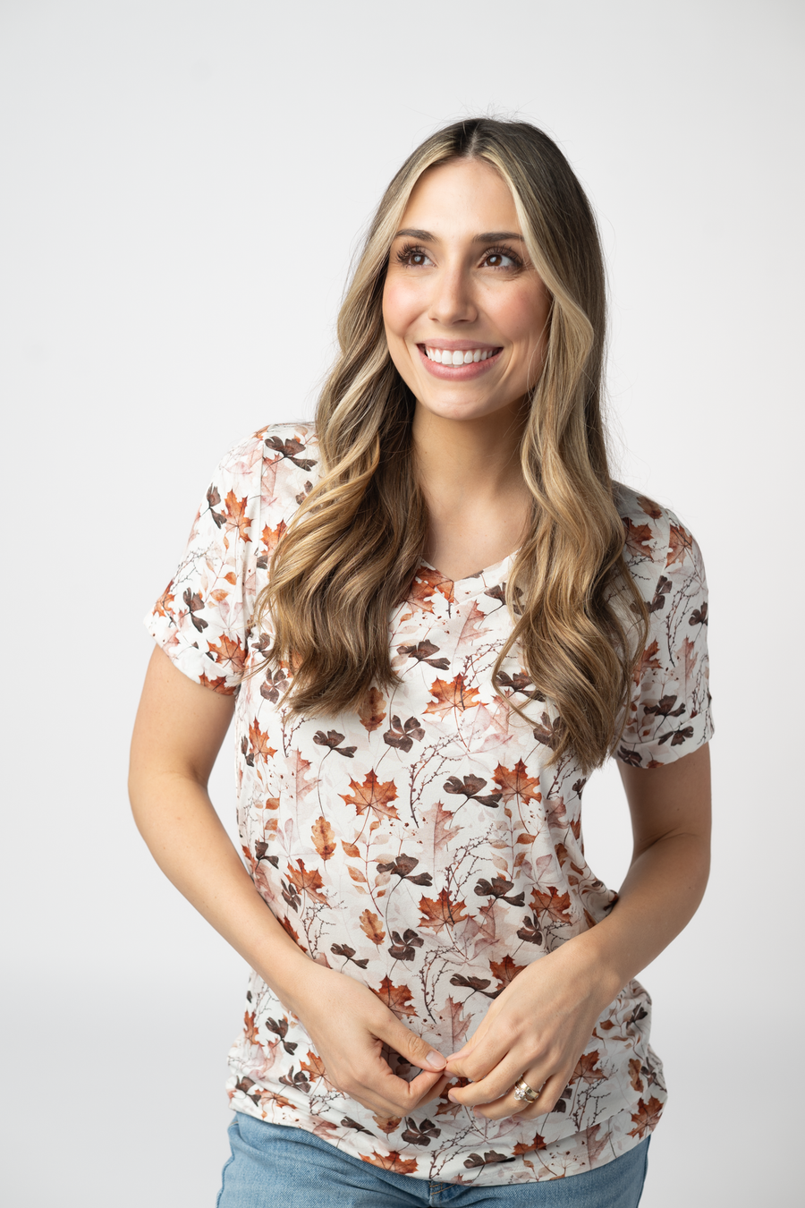 WAREHOUSE ONLY Sophie Top - Fall Foliage