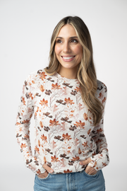 WAREHOUSE ONLY Blair Long Sleeve Top - Fall Foliage