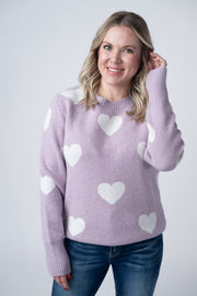 WAREHOUSE Endless Love Sweater - Lavender