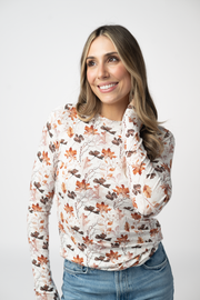 WAREHOUSE ONLY Blair Long Sleeve Top - Fall Foliage