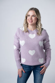 WAREHOUSE Endless Love Sweater - Lavender