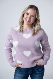 WAREHOUSE Endless Love Sweater - Lavender