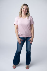 WAREHOUSE Sophie Tee - Pearl Pink
