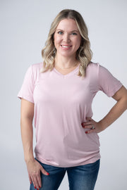 WAREHOUSE Sophie Tee - Pearl Pink