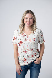 WAREHOUSE Sophie Tee - Pink Bloom