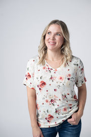 WAREHOUSE Sophie Tee - Pink Bloom