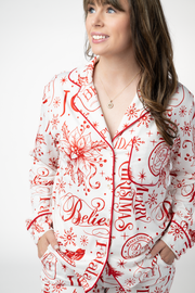 WAREHOUSE ONLY Pajama Top and Pants Set - Merry & Bright