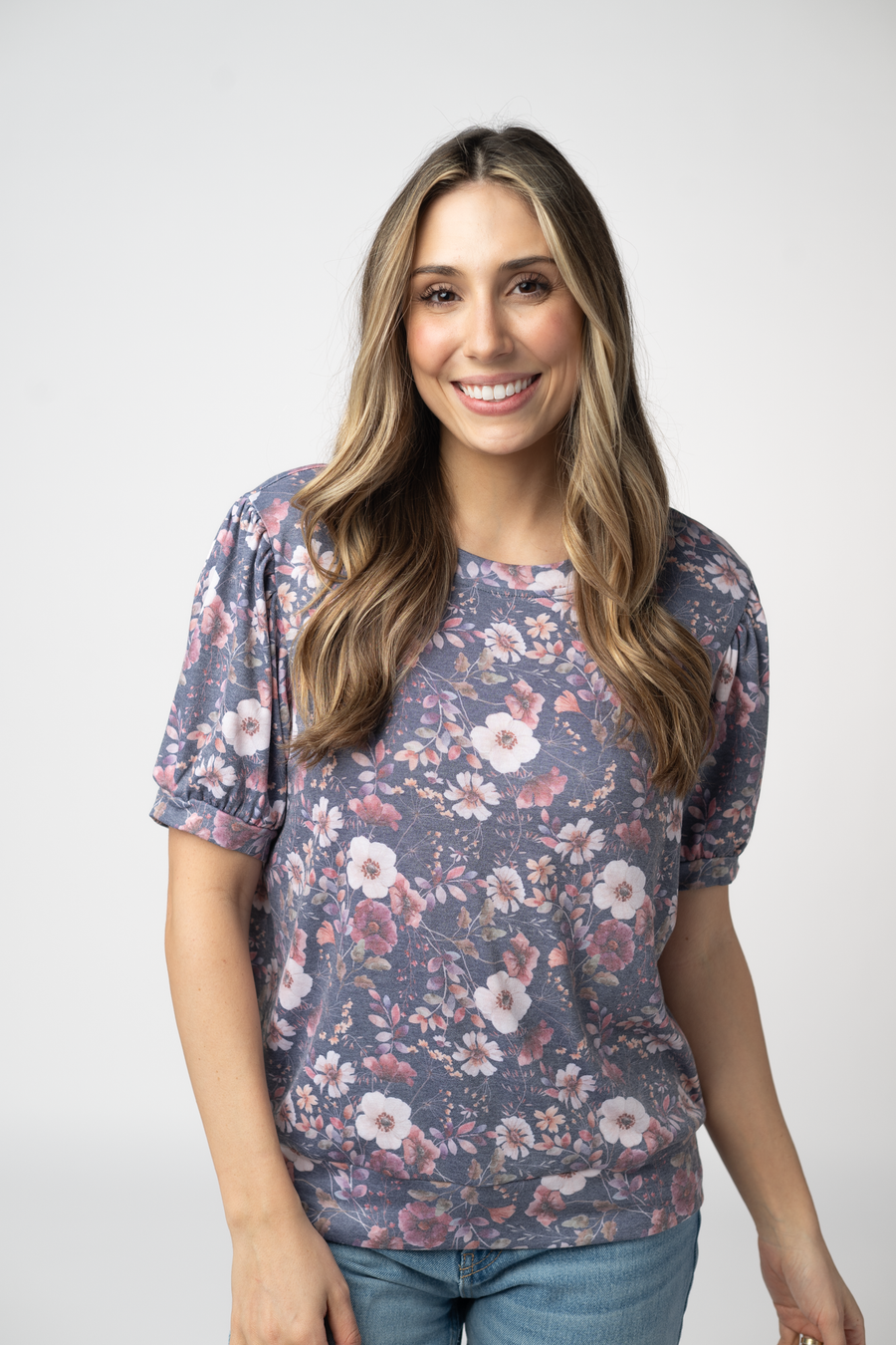 WAREHOUSE ONLY Katie Cozy Top - Blushwood Floral