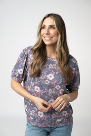 WAREHOUSE ONLY Katie Cozy Top - Blushwood Floral