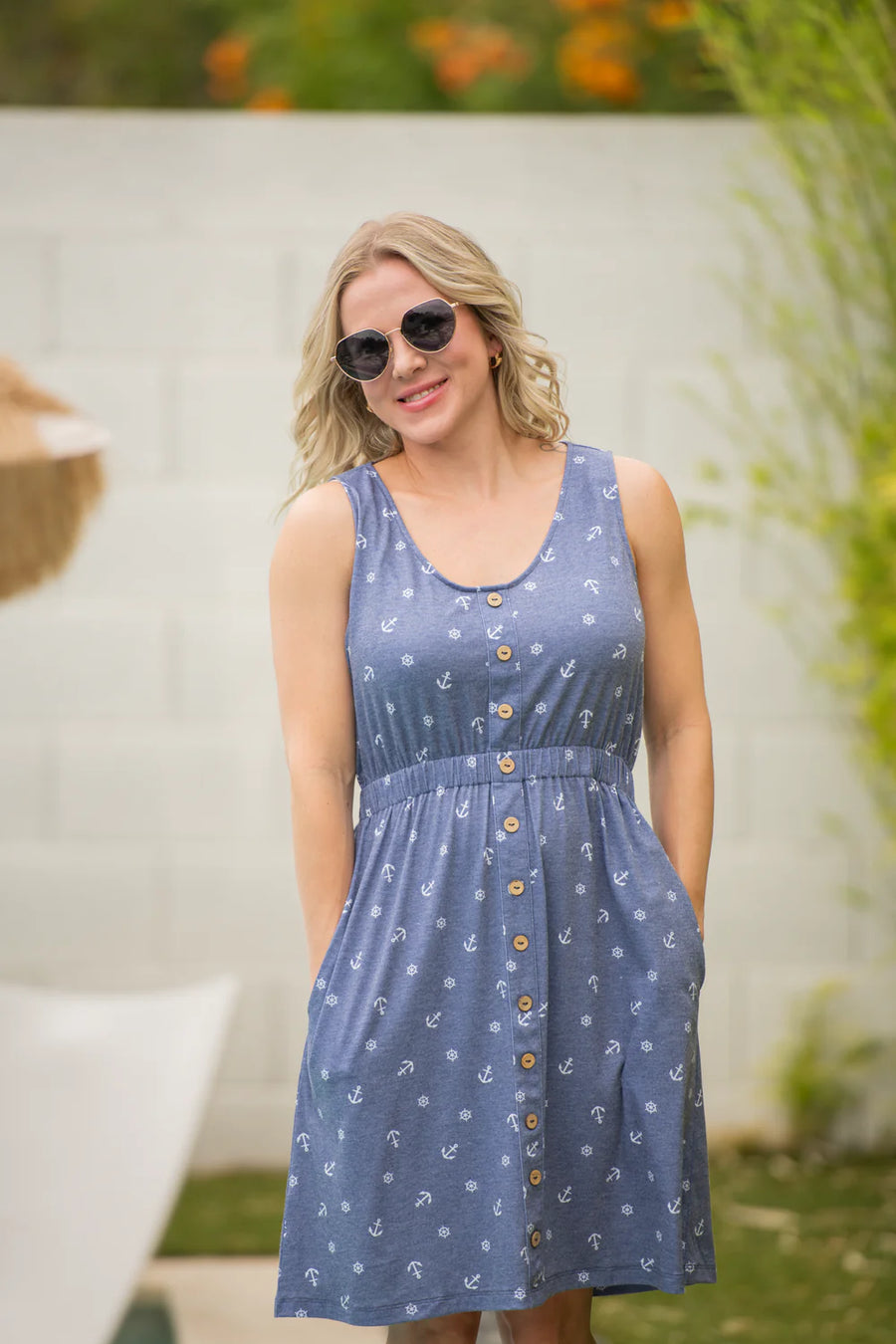nautical cocktail dress Nautical Nights Dress Small