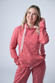 WAREHOUSE Classic Joggers - Sweetheart Red