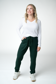 WAREHOUSE ONLY Corrine Joggers - Evergreen