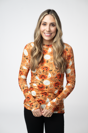 WAREHOUSE ONLY Blair Long Sleeve Top - Spooky Autumn