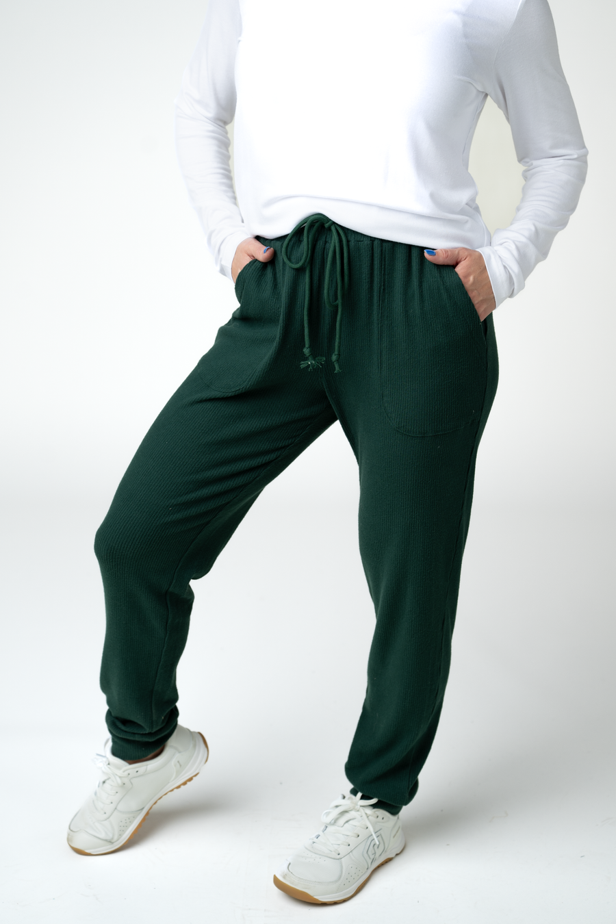 WAREHOUSE ONLY Corrine Joggers - Evergreen