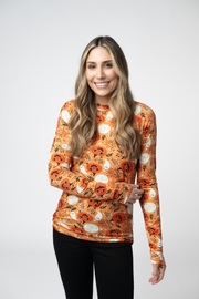 WAREHOUSE ONLY Blair Long Sleeve Top - Spooky Autumn