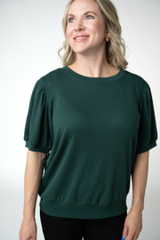 WAREHOUSE ONLY Katie Cozy Top - Evergreen