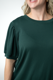 WAREHOUSE ONLY Katie Cozy Top - Evergreen