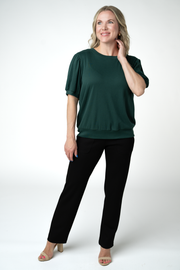 WAREHOUSE ONLY Katie Cozy Top - Evergreen
