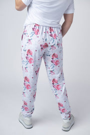 WAREHOUSE Classic Joggers - Pink Bloom