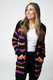 WAREHOUSE ONLY Halloween Striped Cardigan