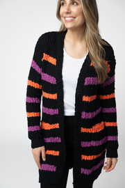 WAREHOUSE ONLY Halloween Striped Cardigan