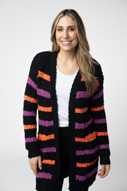 WAREHOUSE ONLY Halloween Striped Cardigan