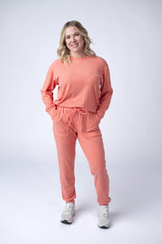 WAREHOUSE Corrine Joggers - Coral