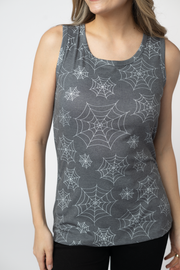 WAREHOUSE ONLY Ava Tank - Faded Black Webs