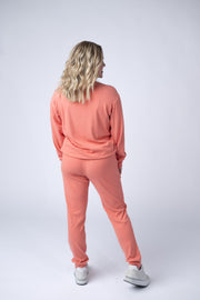WAREHOUSE Corrine Joggers - Coral