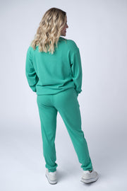 WAREHOUSE Corrine Joggers - Emerald