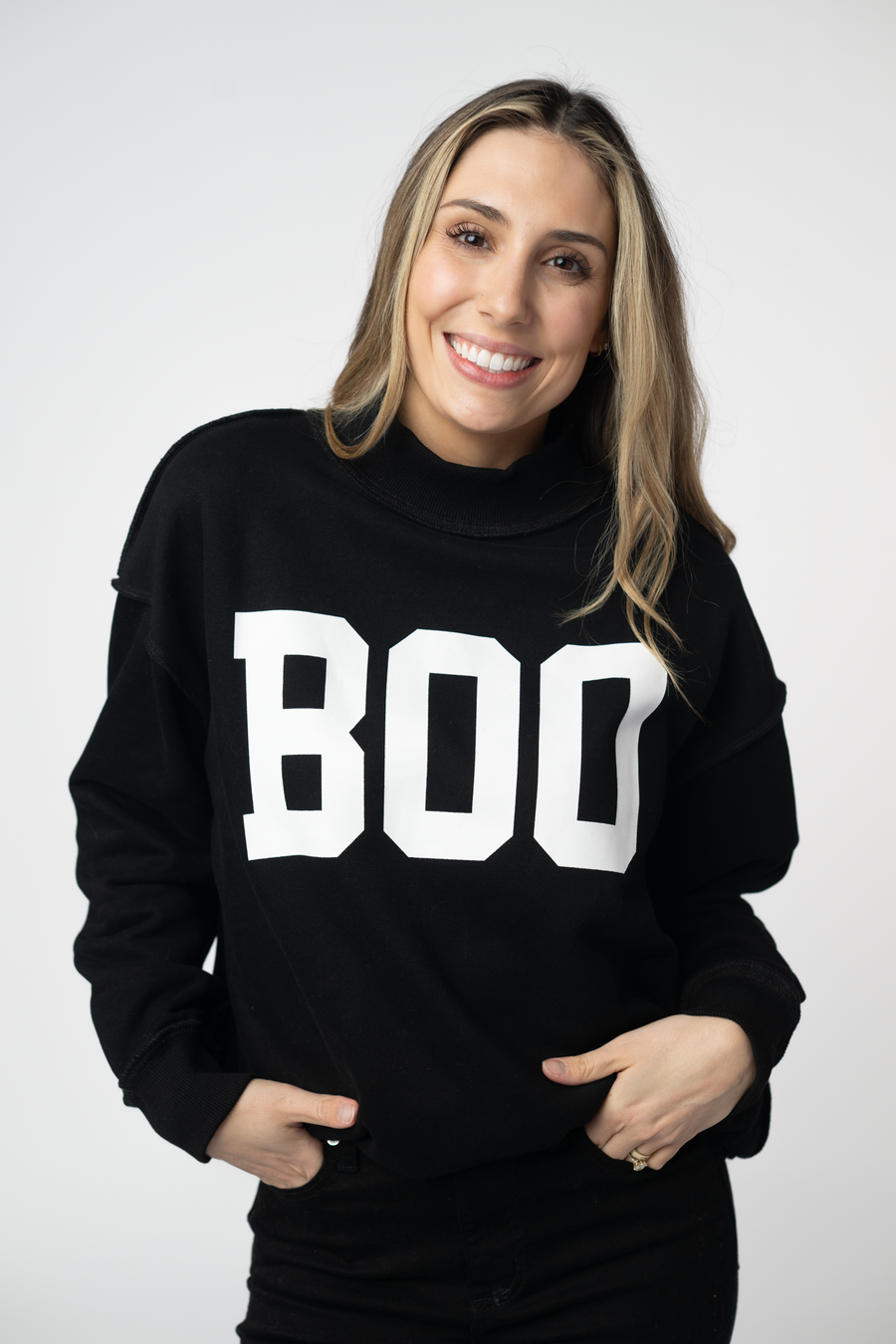WAREHOUSE ONLY Piper Reversible Sweatshirt - BOO