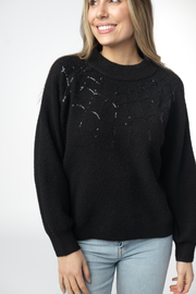 WAREHOUSE ONLY Sequin Webs Sweater