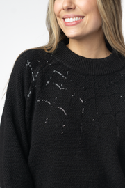 WAREHOUSE ONLY Sequin Webs Sweater