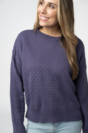 WAREHOUSE ONLY Gianna Pullover Sweater - Slate Blue