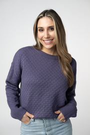 WAREHOUSE ONLY Gianna Pullover Sweater - Slate Blue