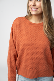 WAREHOUSE ONLY Gianna Pullover Sweater - Pumpkin