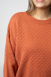 WAREHOUSE ONLY Gianna Pullover Sweater - Pumpkin