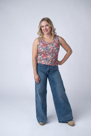 WAREHOUSE Ava Tank - Bright Floral