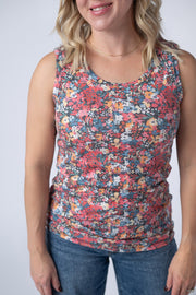 WAREHOUSE Ava Tank - Bright Floral