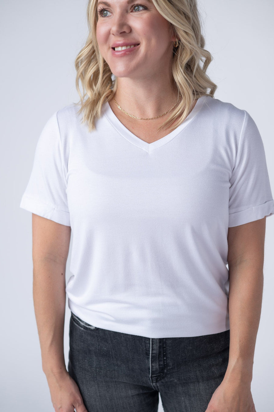 WAREHOUSE Sophie Tee - White