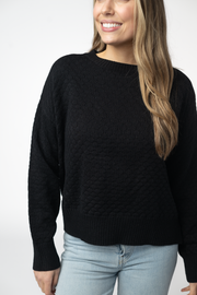 WAREHOUSE ONLY Gianna Pullover Sweater - Black