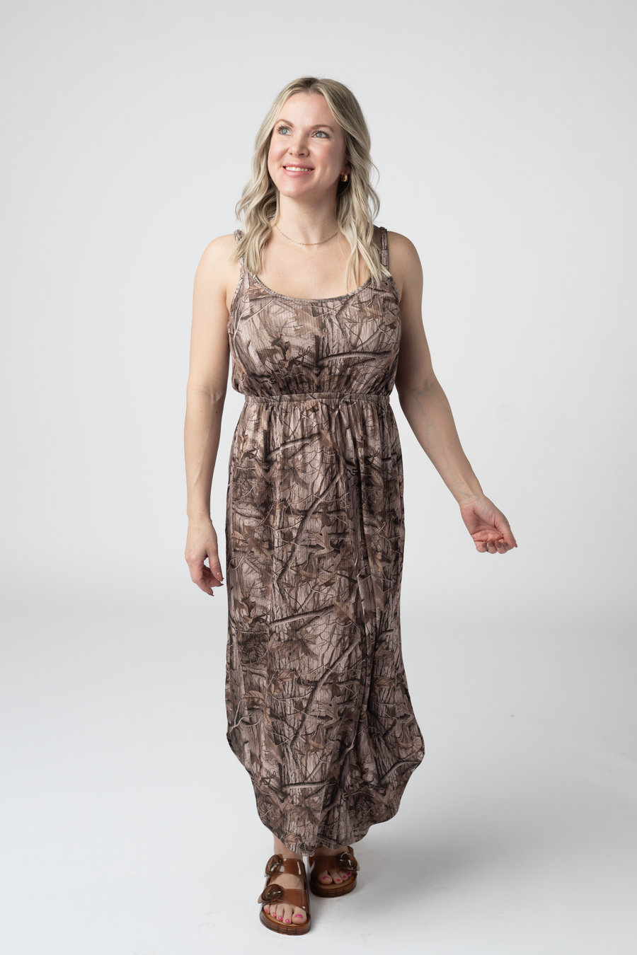 WAREHOUSE ONLY Reagan Dress - Camo FINAL SALE