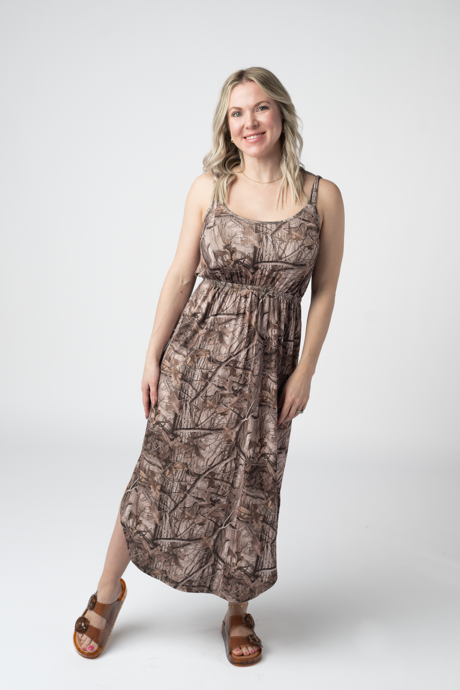 WAREHOUSE ONLY Reagan Dress - Camo FINAL SALE