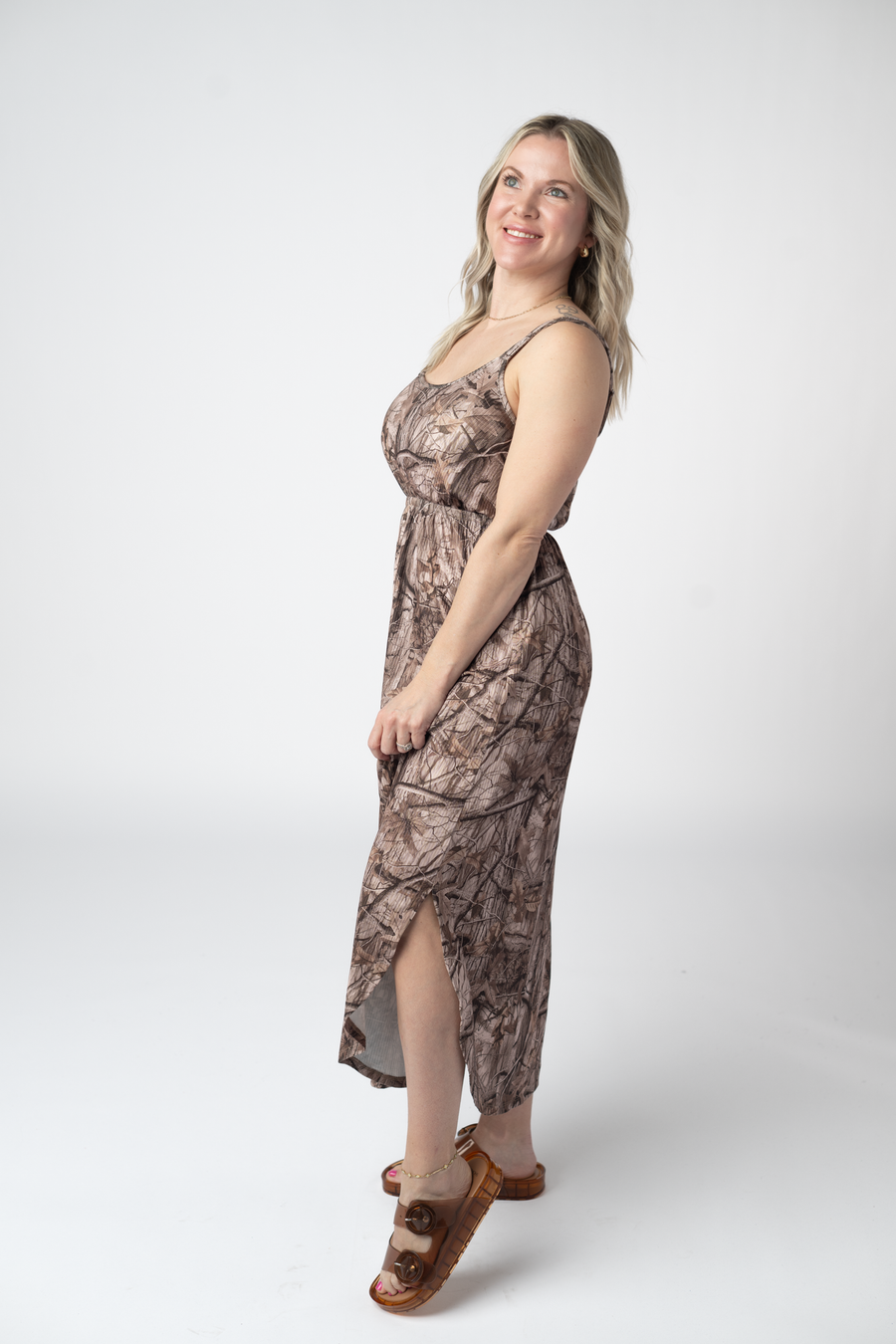 WAREHOUSE ONLY Reagan Dress - Camo FINAL SALE