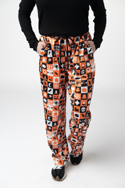 WAREHOUSE ONLY Lounge Pants - Trick-Or-Treat Checkered